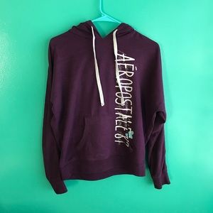 Aeropostale purple hoodie